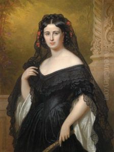 Portrait Der Schauspielerin Henriette Mendel (darmstadt Munchen)