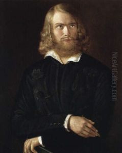 Bildnis Seines Malerfreundes Wilhelm Von Lindenschmidt D.z.