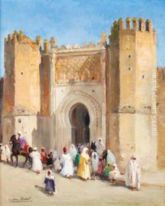 La Kasbah Filalah, Fes by Gaston Jules Louis Durel