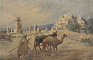 Les Travaux Des Champs by Gaston Jules Louis Durel