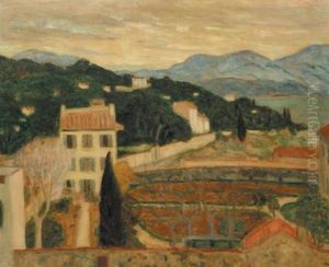 Environs D'agay by Eugene Antoine Durenne
