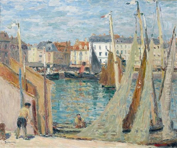 Le Port De Dieppe - view 1