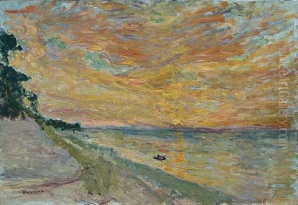 Bord De Mer Au Crepuscule - view 1