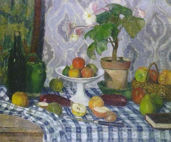 Nature Morte, Fruits Sur Une Table - view 1