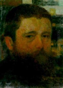 Autoportrait by Eugene Antoine Durenne
