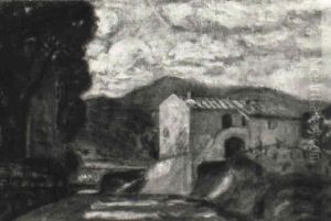 Mas Et Vignes Dans Le Var by Eugene Antoine Durenne