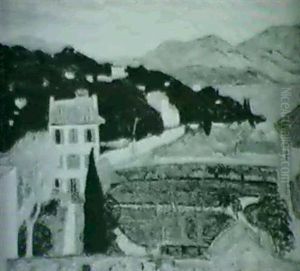 Paysage De L'esterel by Eugene Antoine Durenne