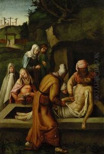 Die Grablegung Christi by Albrecht Durer