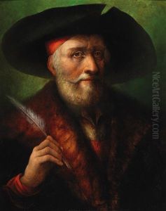 Portrait Of A Scholar by Albrecht Durer