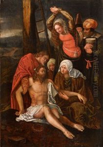 Die Grablegung Christi by Albrecht Durer