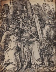 Kreuztragung Christi (from Kleine Holzschnittpassion) by Albrecht Durer