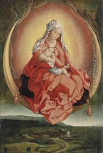 Vierge A L'enfant En Gloire by Albrecht Durer