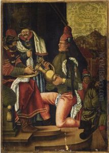Pilate Washing His Hands, Having Condemned Christ Pilate Washing His Hands, Having Condemned Christ