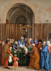 Die Zuruckweisung Der Opfer Joachims Im Tempel