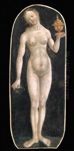 Stehende Nackte Frau