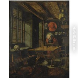 Saint Jerome In His Study by Albrecht Durer