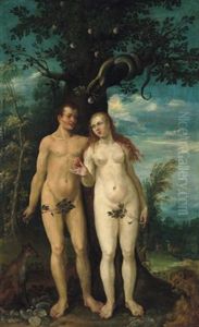 Adam Und Eva by Albrecht Durer