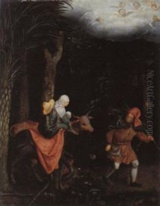 Die Flucht Nach Agypten by Albrecht Durer