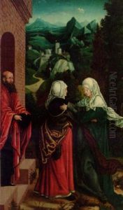 The Visitation by Albrecht Durer