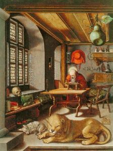 St. Jerome In His Study