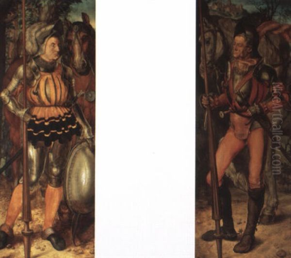 Portrait Of Stephan Paumgartner As St. George - view 1