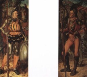 Portrait Of Stephan Paumgartner As St. George by Albrecht Durer