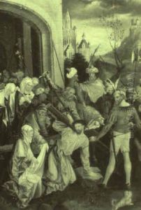 Christ On The Road To Calvary by Albrecht Durer