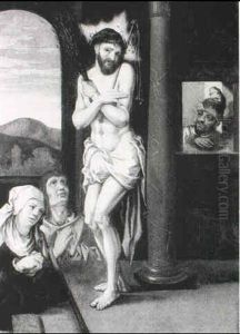 Christ As The Man Of Sorrows by Albrecht Durer