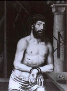 Christus Als Schmerzensmann Mit Den Arma Christi by Albrecht Durer
