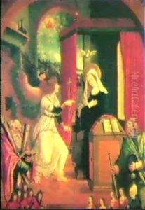 Mariae Verkundigung by Hans Jean Duerer