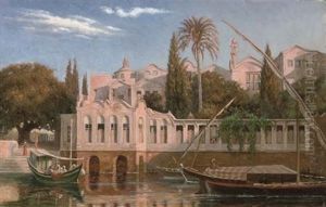 A Palace On The Nile At Cairo