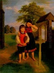 Ein Schmerzlicher Abschied by Johann-Ludwig Rudolf Durheim
