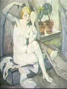 Bei Der Toilette by Leopold Durm