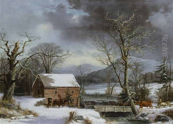 At The Mill, Winter - view 1