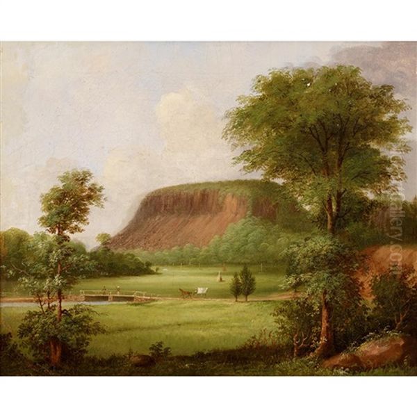 East Rock In Summer - view 1