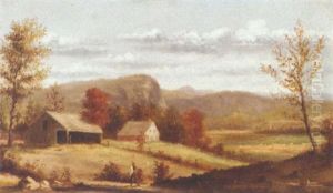 On The Farm, Autumn by George Henry Durrie