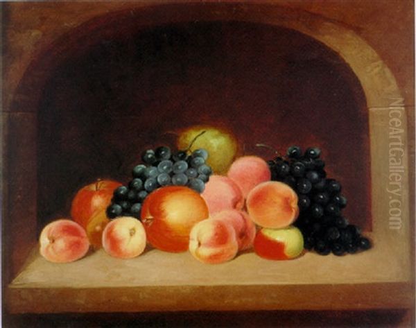 Still Life In Stone Alcove - view 1