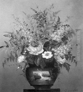Floral Still Life by John Durrie