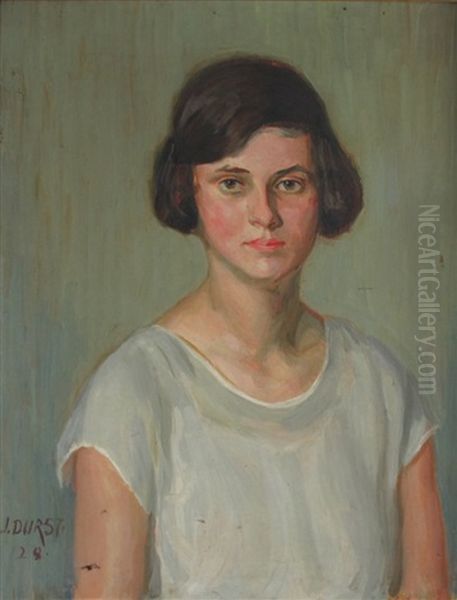 Portrait Einer Jungen Frau - view 1