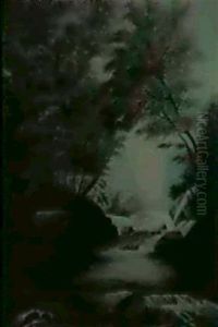 Forest Stream by Bernard Isaac Durward