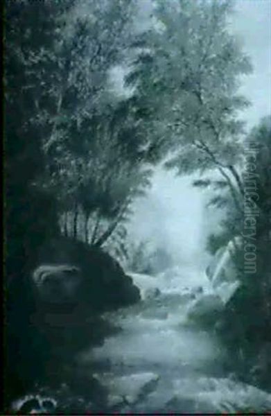 Landscape With Stream - view 1