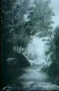 Landscape With Stream Landscape With Stream