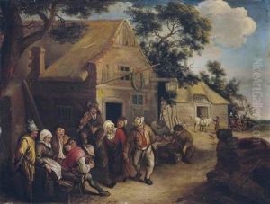 La Danse Paysanne by Cornelis Dusart