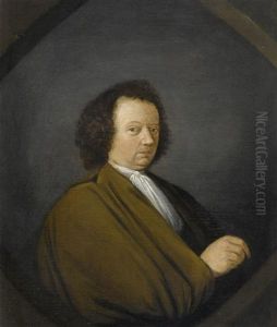 Portrait Eines Edelmannes by Cornelis Dusart