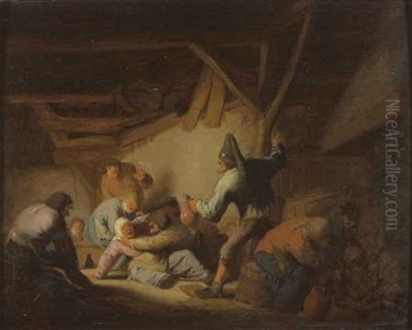 Scene D'interieur De Taverne - view 1