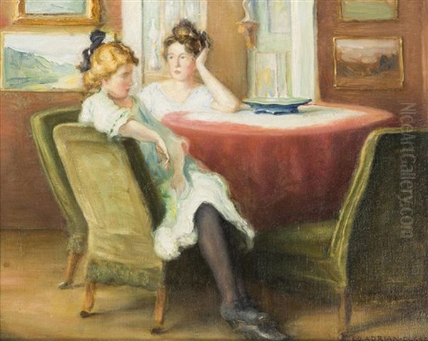 Sitting Girls - view 1