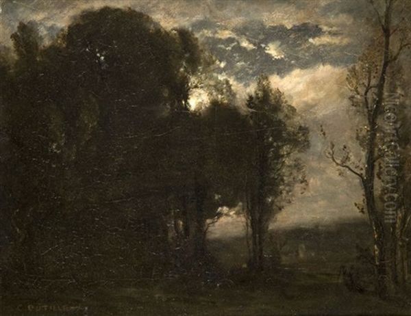 Lisiere De Bois, Effet De Lune - view 1