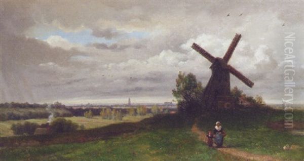 Environs Rhenen (?), Hollande - view 1
