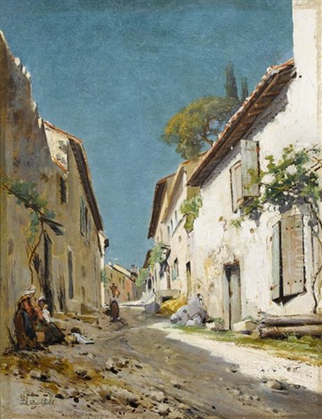 Sudliche Gasse Mit Staffage - view 1