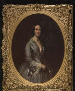 Portaits Of Mr And Mrs Edward Lloyd by Duval, Charles Allen